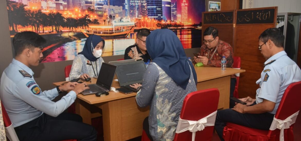 BMN Lapas Kelas I Malang Diperiksa Kanwil Kemenkumham Jawa Timur