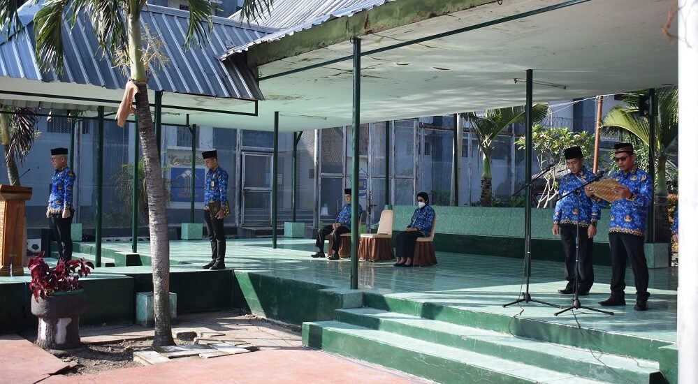 Harkitnas, Lapas Kelas I Malang Maknai dengan Upacara