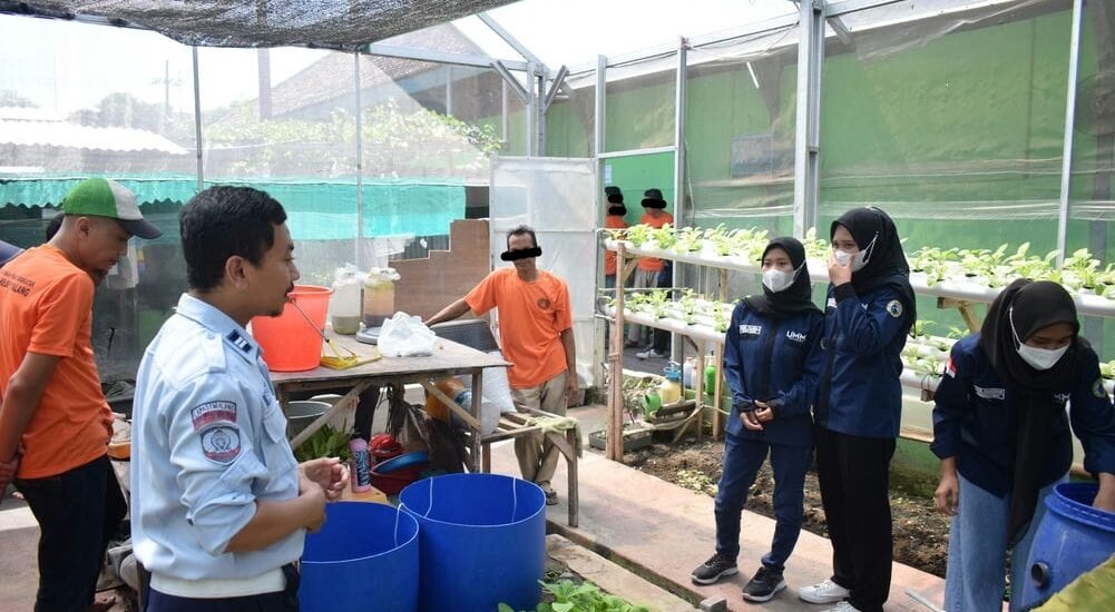 WBP Lapas Kelas I Malang Buat Teknologi Sistem RAS Bersama Mahasiswa Akuakultur UMM