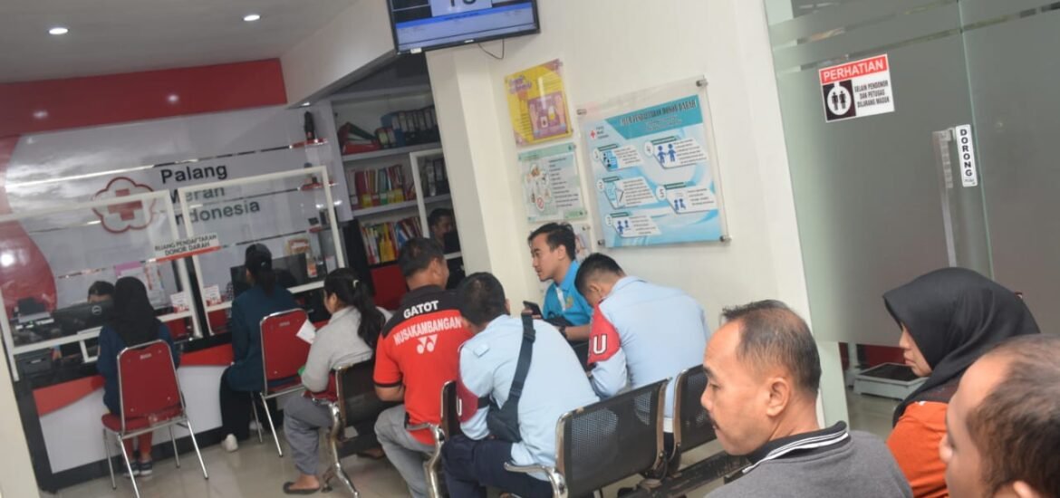 Donor Darah Petugas Lapas Kelas I Malang Dalam Rangka HDKD & HUT RI ke-78