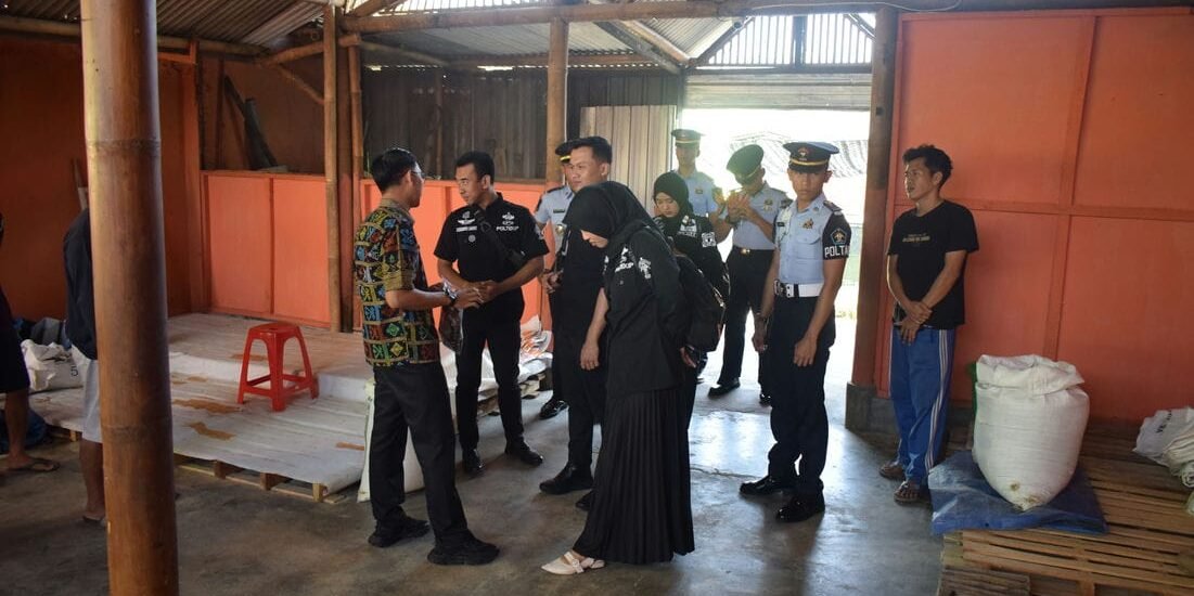 Lapas Kelas I Malang Dikunjungi Pembina dan Taruna Poltekip