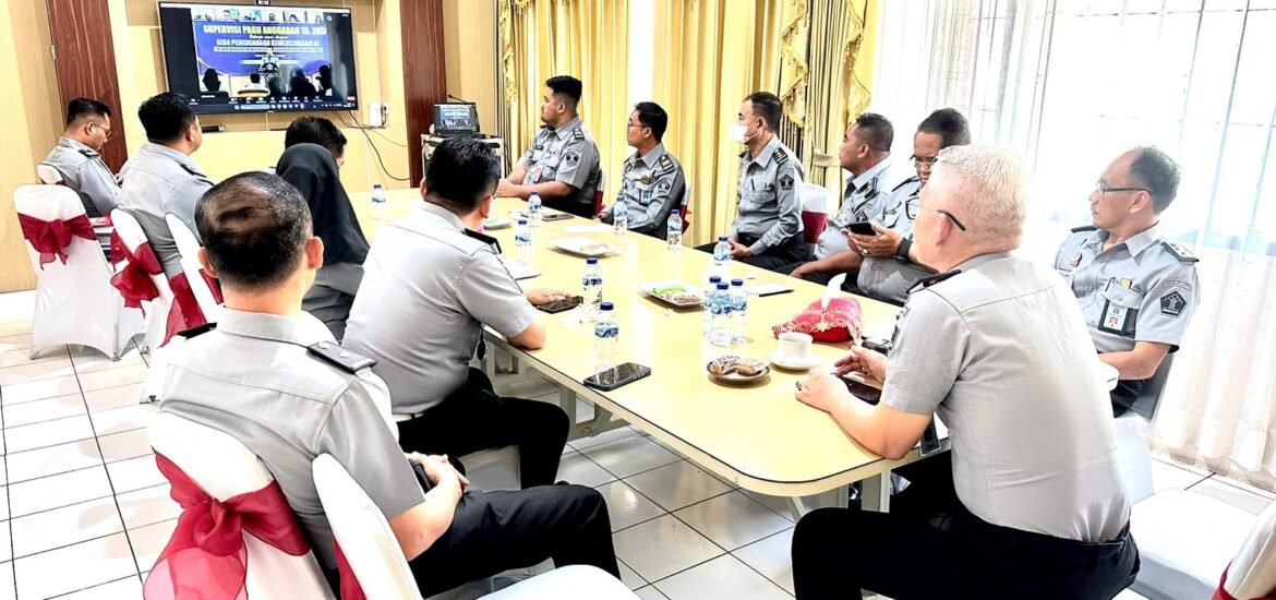 Lapas Kelas I Malang Ikuti Supervisi Pagu Anggaran 2024