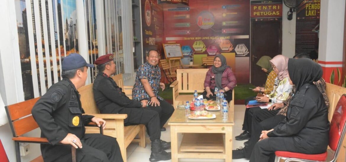 Kemenkumham RI Monev Sarana Prasarana Lapas I Malang